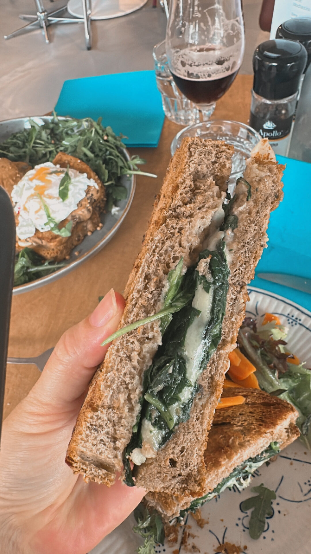 Krunch - met spinazie